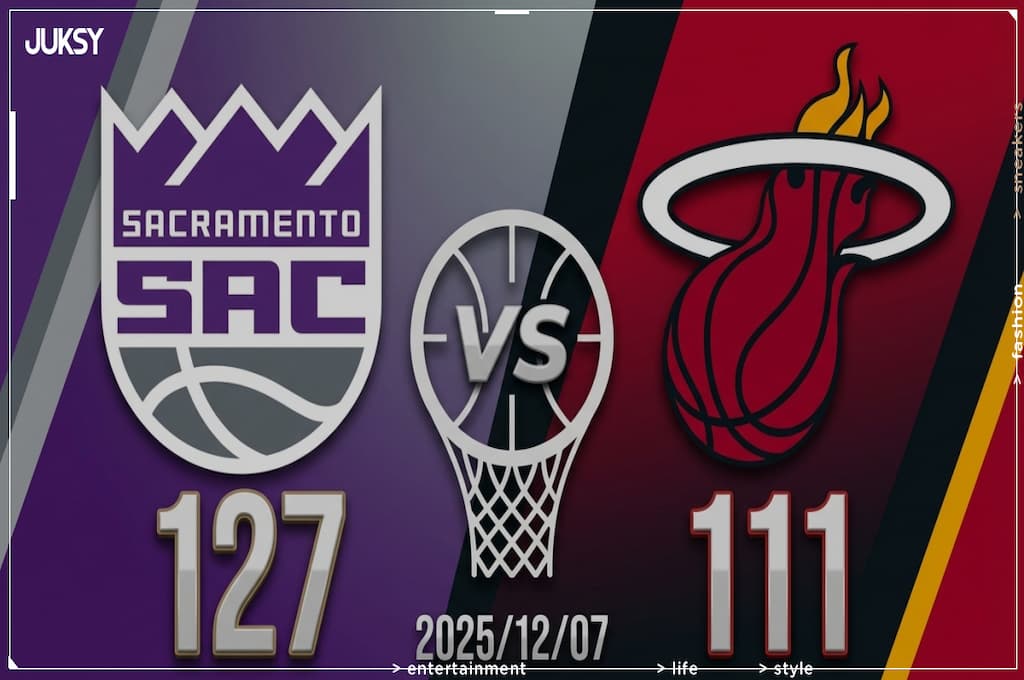 [2025/12/07 國王 @ 熱火] LaVine狂轟42分率國王客場16分大勝熱火