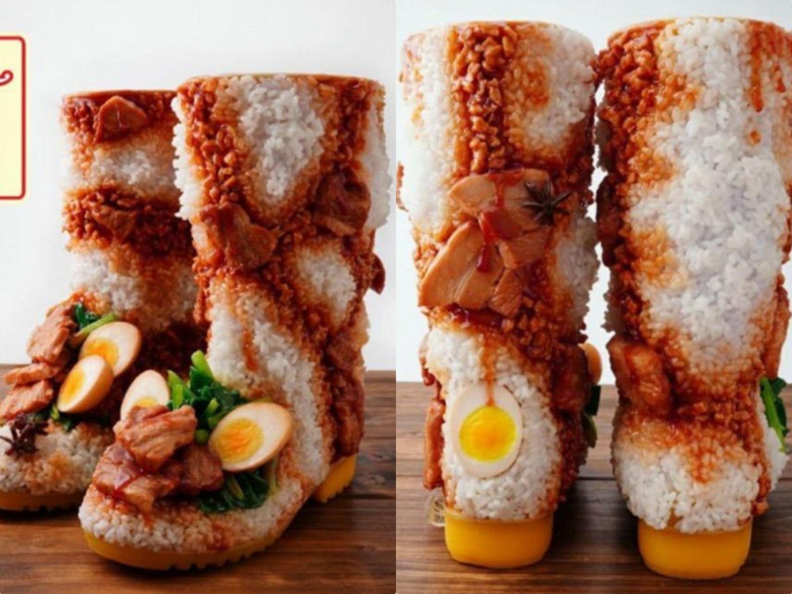 日本埼玉縣故鄉稅回禮竟為「滷肉飯靴子」！超逼真可上腳台灣人全笑翻！