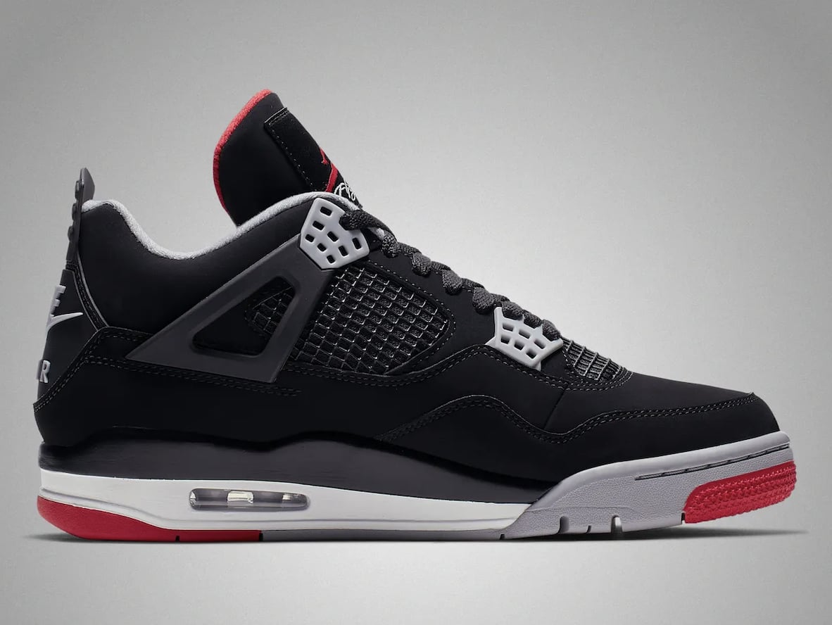 Air Jordan 4「Bred」經典配色有望 2026 傳奇回歸！原始 OG 元素完整復刻鞋迷必搶！