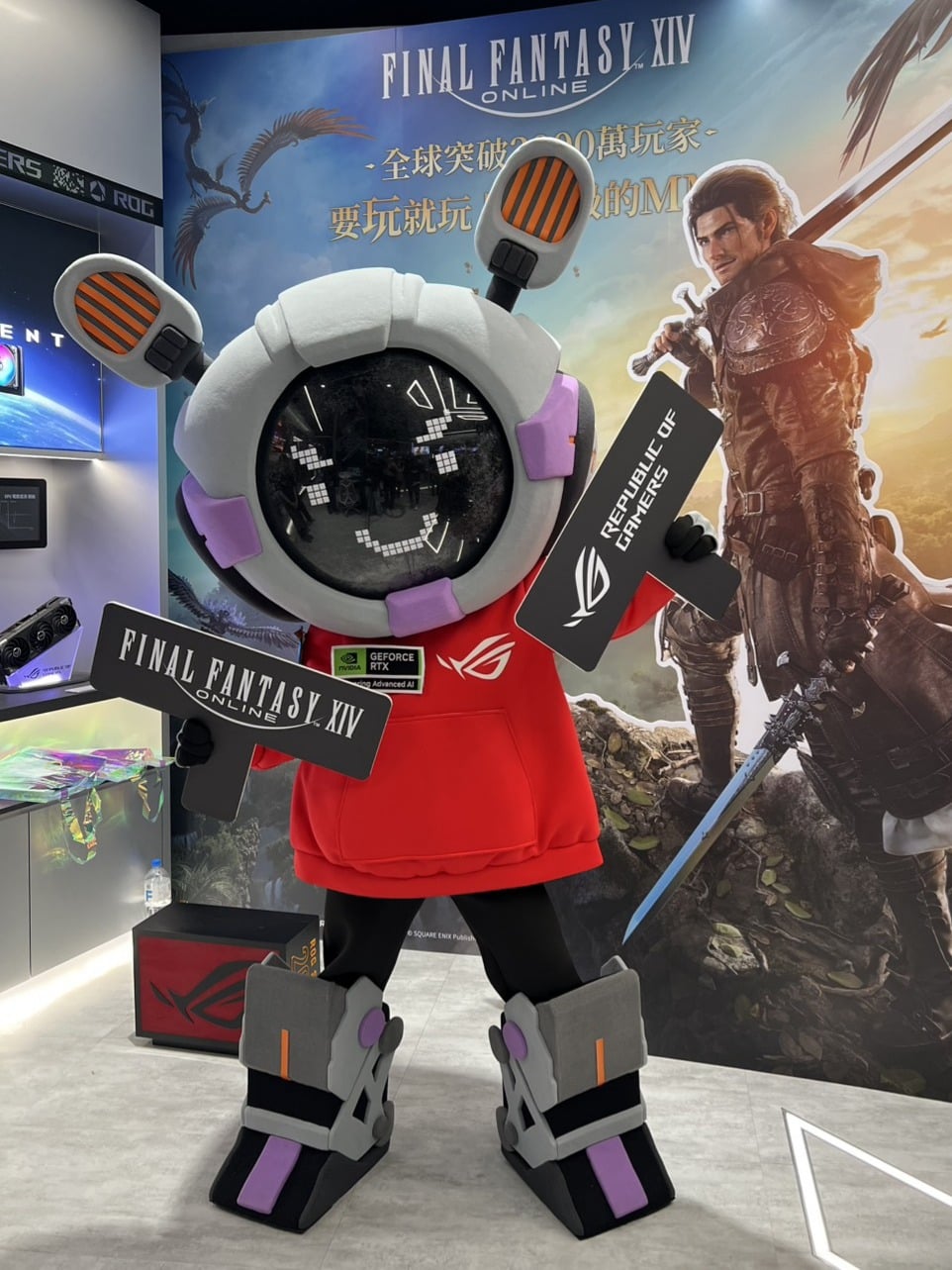 進駐ROG旗艦店!FINAL FANTASY XIV繁體中文版快閃活動周末登場