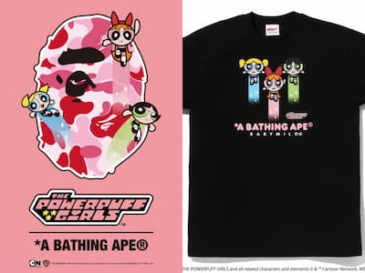 BAPE® 攜手《飛天小女警》推出全新膠囊系列！魔人啾啾和 BABY MILO® 首度合體誕生另類混種魅力