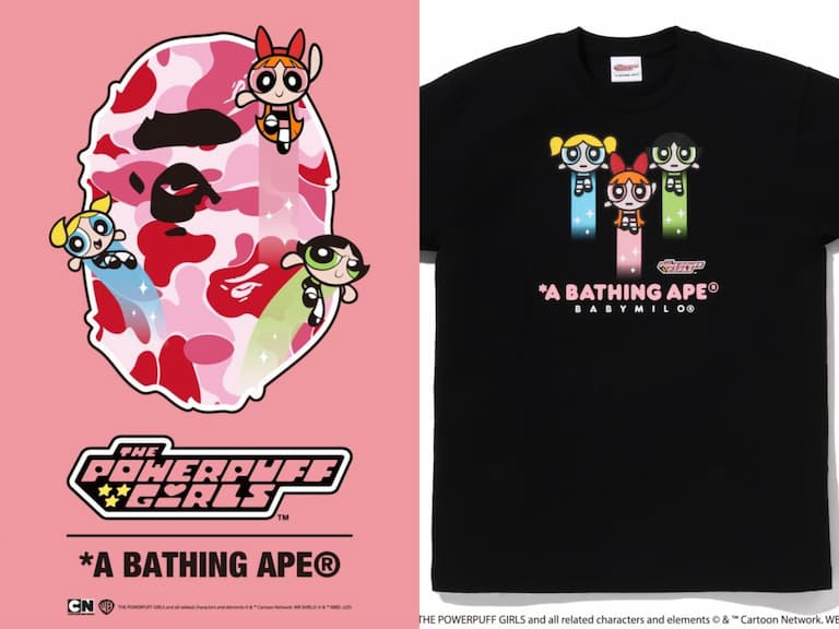 BAPE® 攜手《飛天小女警》推出全新膠囊系列！魔人啾啾和 BABY MILO® 首度合體誕生另類混種魅力