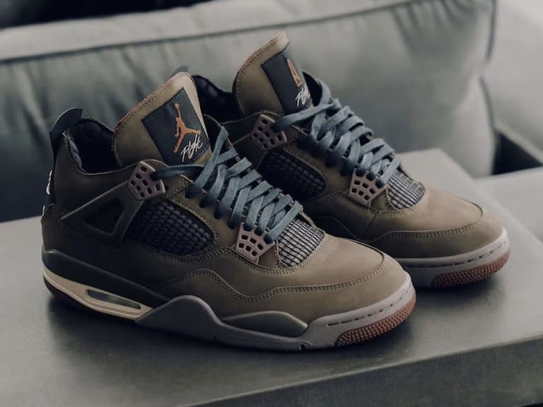 A Ma Maniére x Air Jordan 4 "Dark Mocha" 正式登場！經典菱格紋＋質感麂皮簡直太奢華！