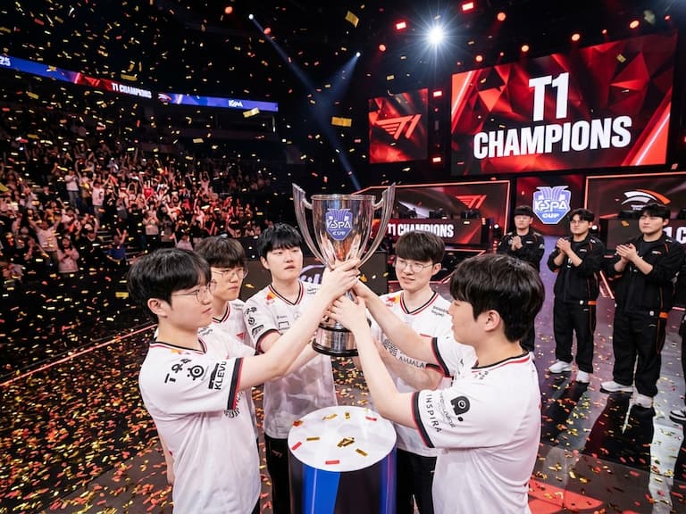 T1 擊敗 HLE 奪 KeSPA 盃冠軍！Peyz 首冠到手 Gumayusi 復仇戰落空