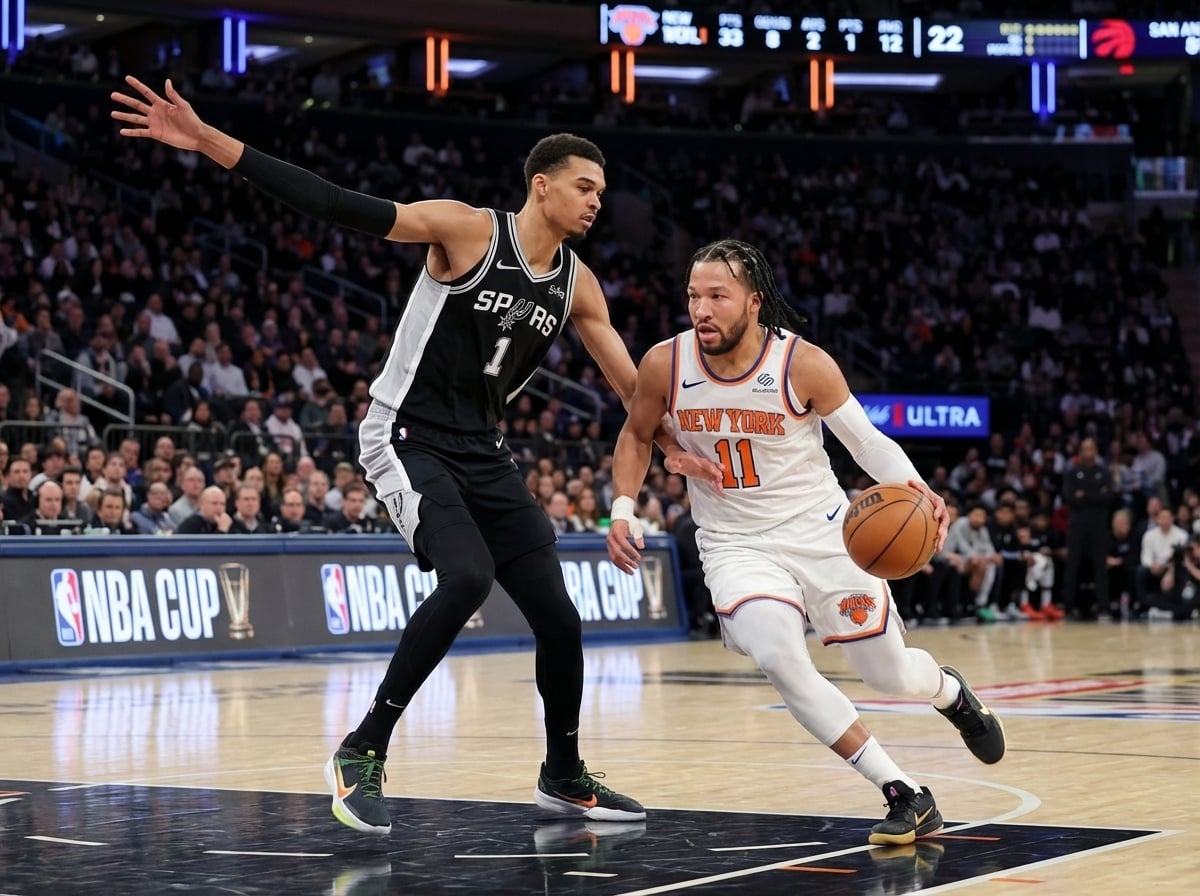 NBA Cup決賽對決出爐 尼克馬刺爭奪50萬美元獎金