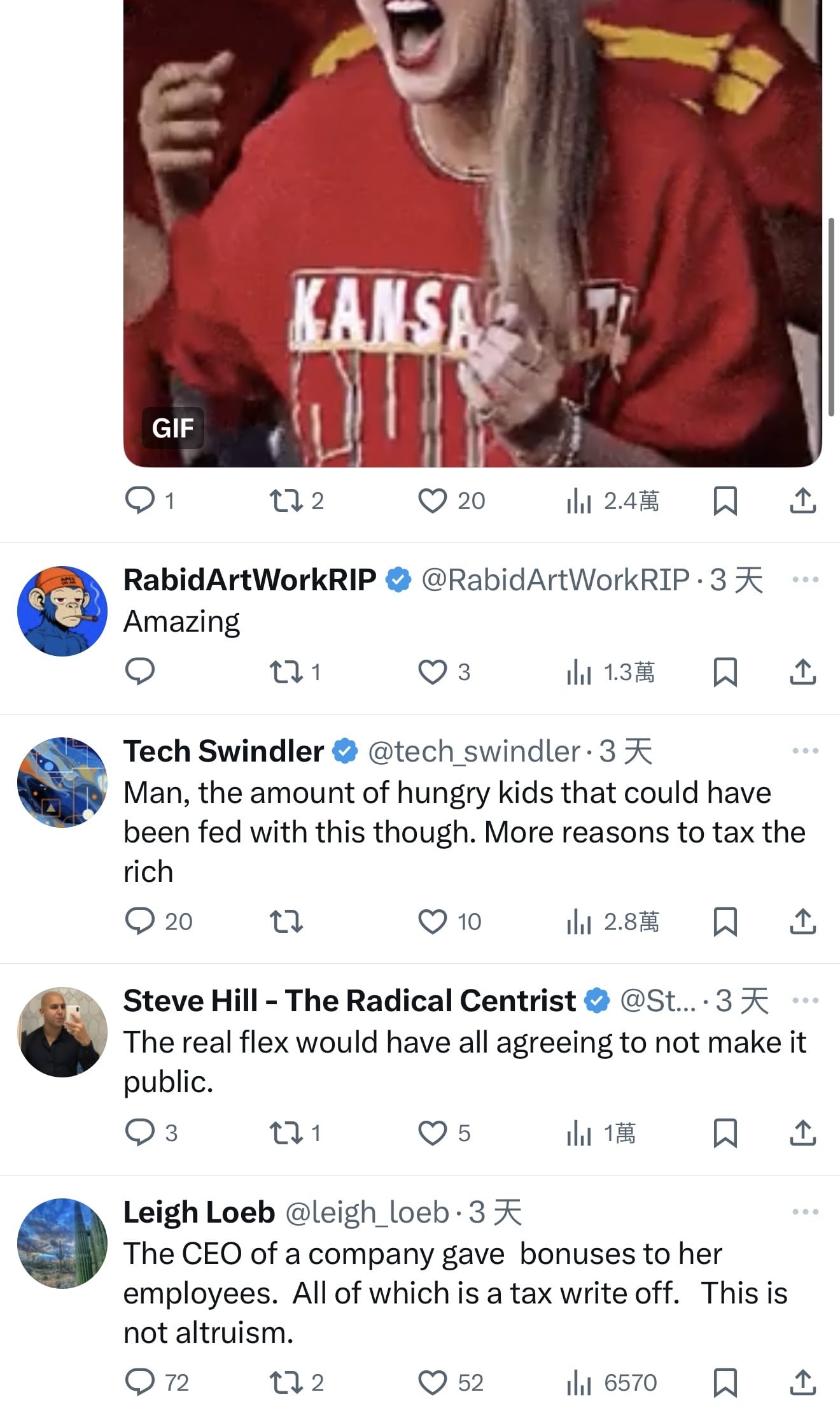 泰勒絲 Taylor Swift 演唱會豪撒 61 億台幣犒賞工作人員!遭網友反彈:「為何不幫助飢餓兒童!」