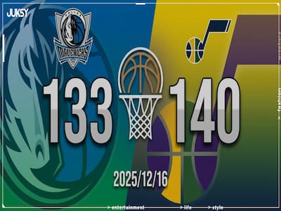 [2025/12/16 獨行俠 @ 爵士] George狂砍37分 Markkanen大三元助爵士主場力克獨行俠