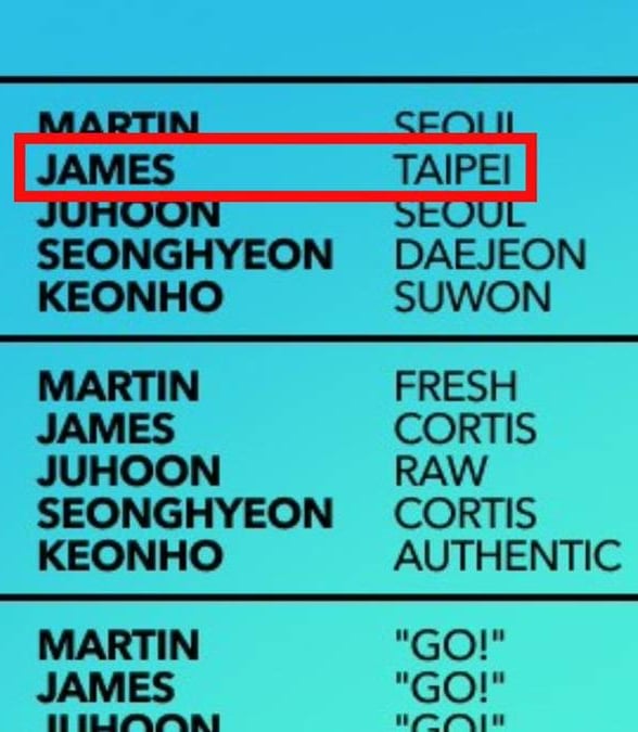 CORTIS James 趙雨凡身高 178 公分、台灣讀書、童年影片瘋傳⋯7 件事快認識！