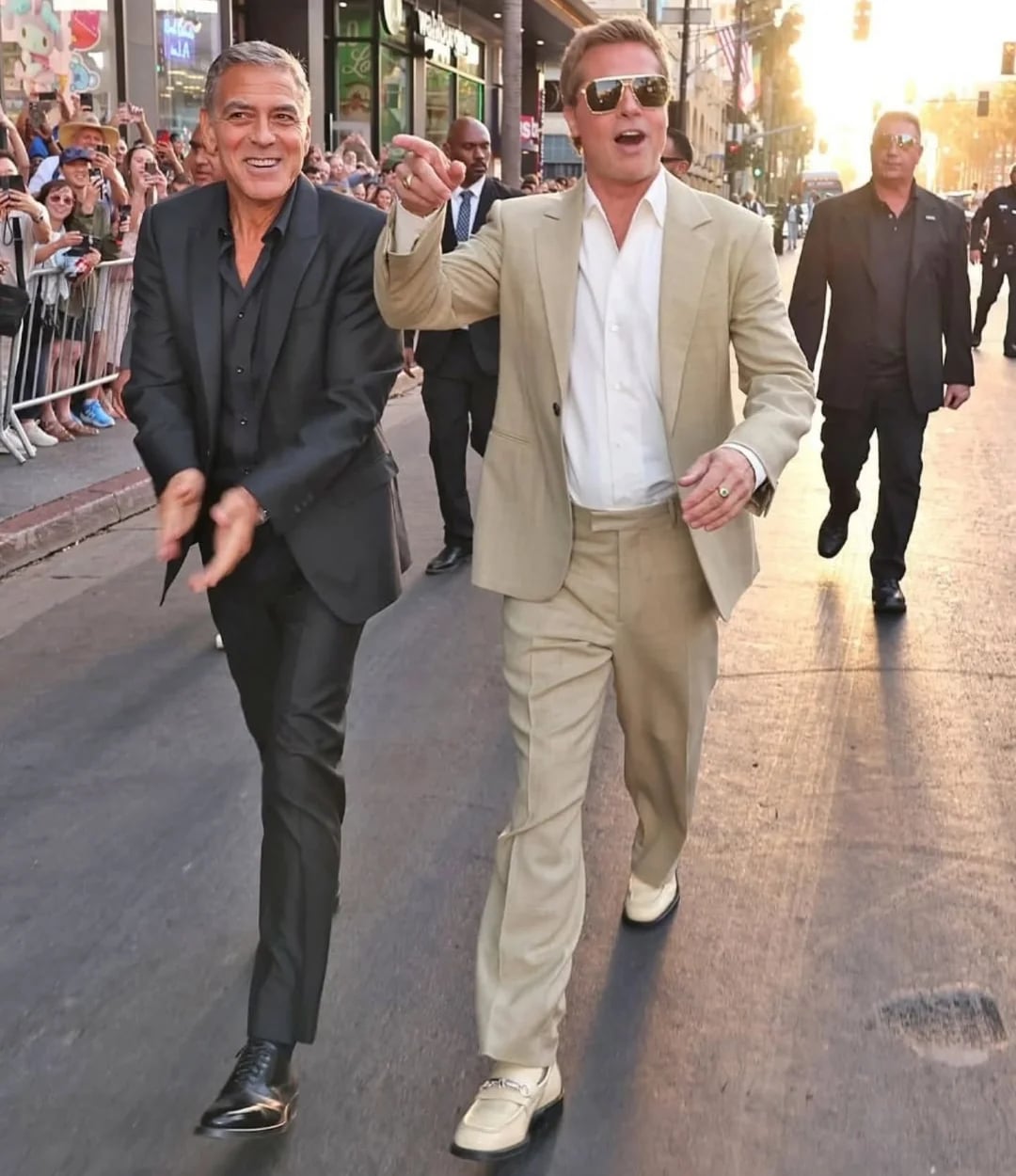 布萊德彼特 喬治克隆尼