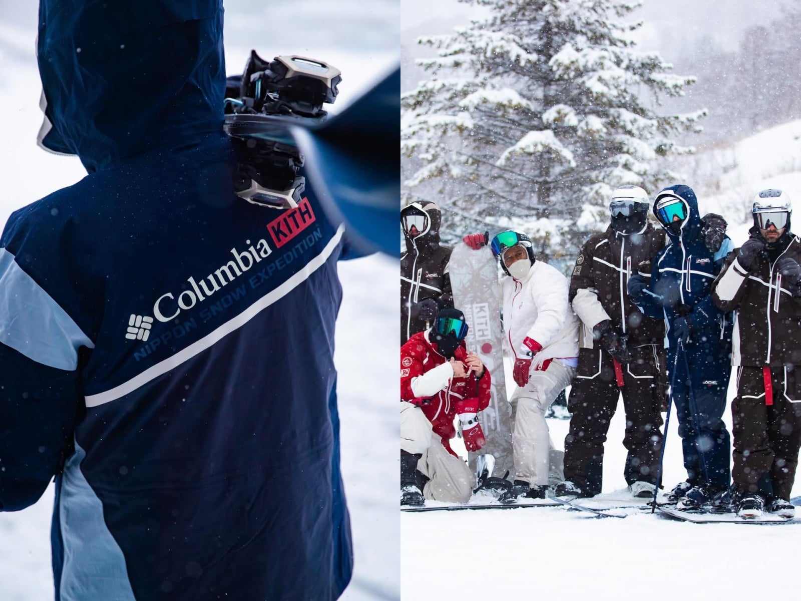 KITH × Columbia 2025 秋冬滑雪聯名曝光！Ronnie Fieg 北海道實測⋯機能與潮流完美結合！