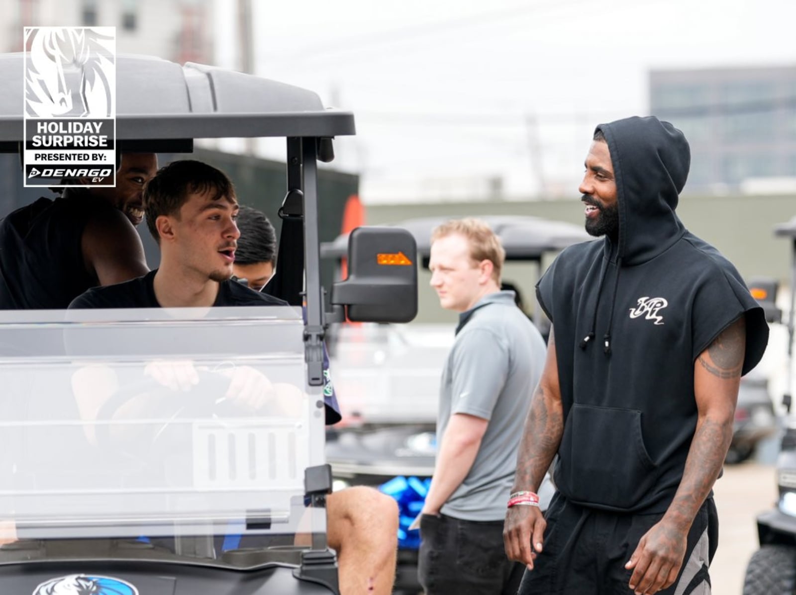 NBA／Kyrie Irving 出手超闊送全隊高爾夫球車！狀元 Flagg 暖喊：最棒的大哥！