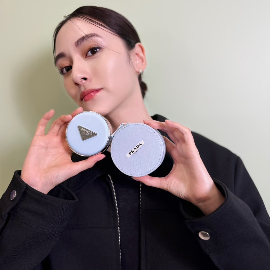 PRADA 莫測藍尼龍氣墊粉餅