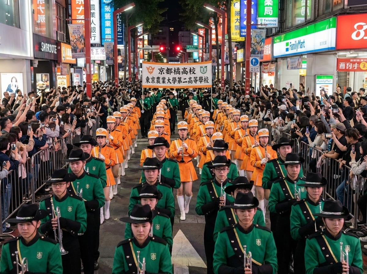 橘色惡魔x翡翠騎士326人合體快閃西門町！80分鐘演出人潮擠爆中山堂