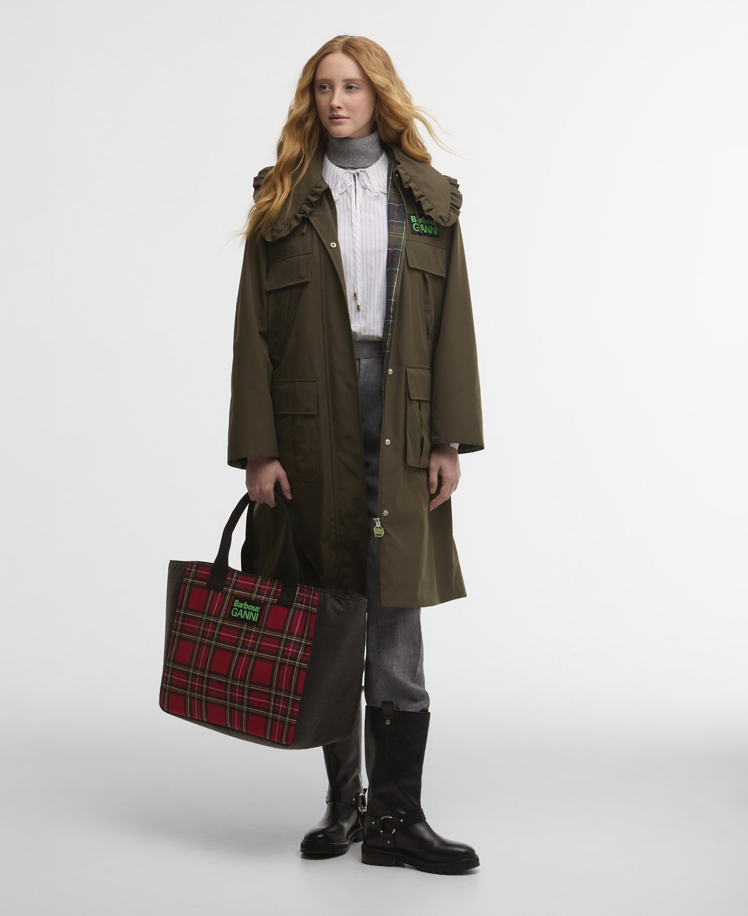 Barbour x GANNI 第四度聯名系列 演繹英倫機能風格