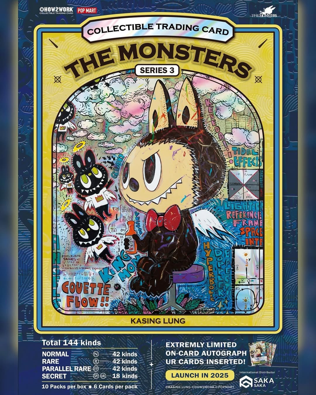 龍家昇《The Monsters》卡牌宇宙降臨！140 張全新設計卡片限量不再版引收藏家熱議！