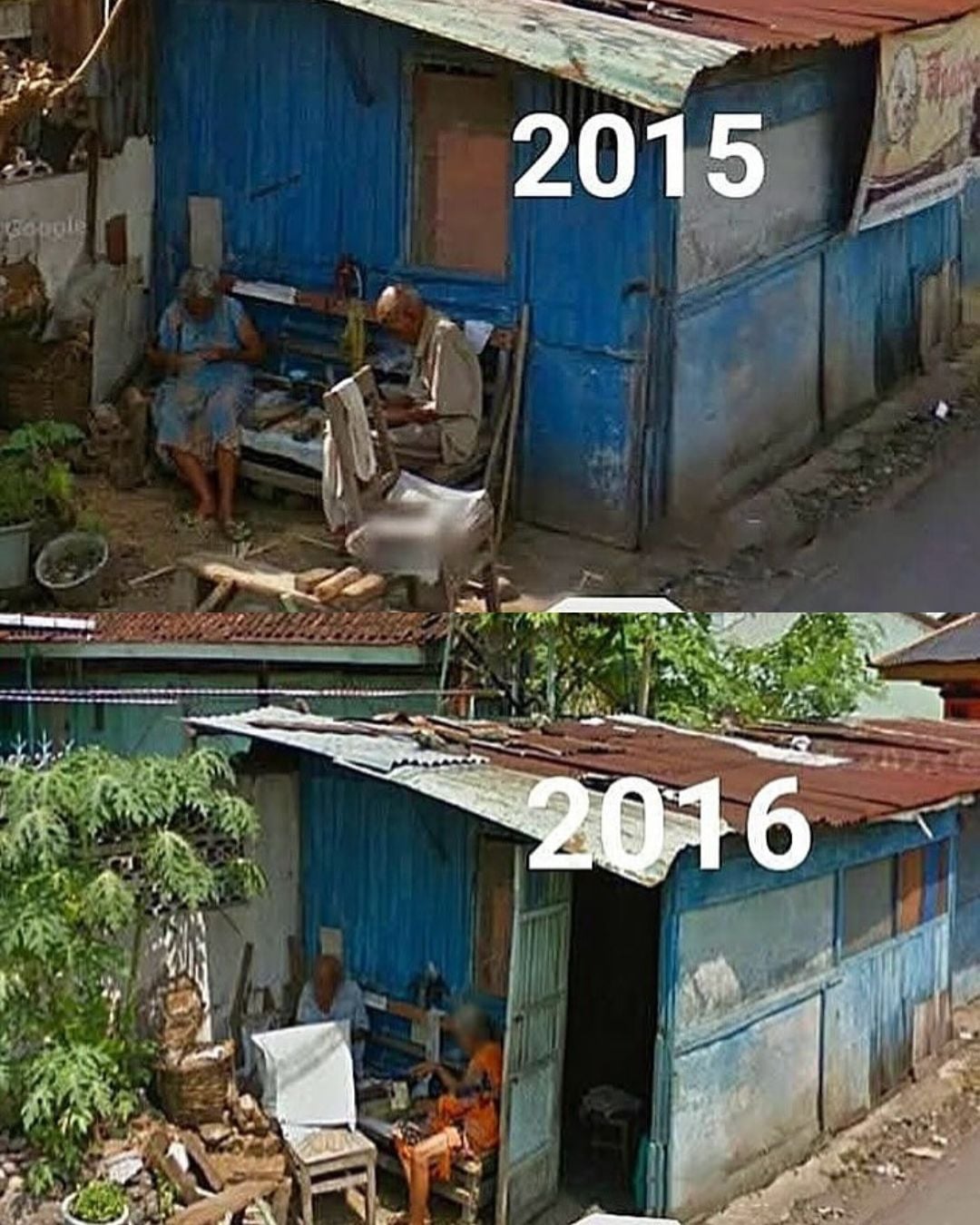 Google 地圖街景意外成「時光機」!印尼老夫妻 10 年身影全被拍下,網友表示:「沒想到看地圖也會有洋蔥...」