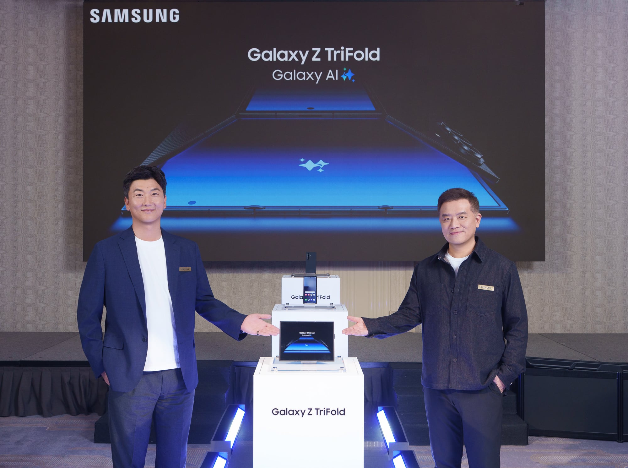 全球矚目科技逸品 三星首款三摺疊旗艦Galaxy Z TriFold在台上市