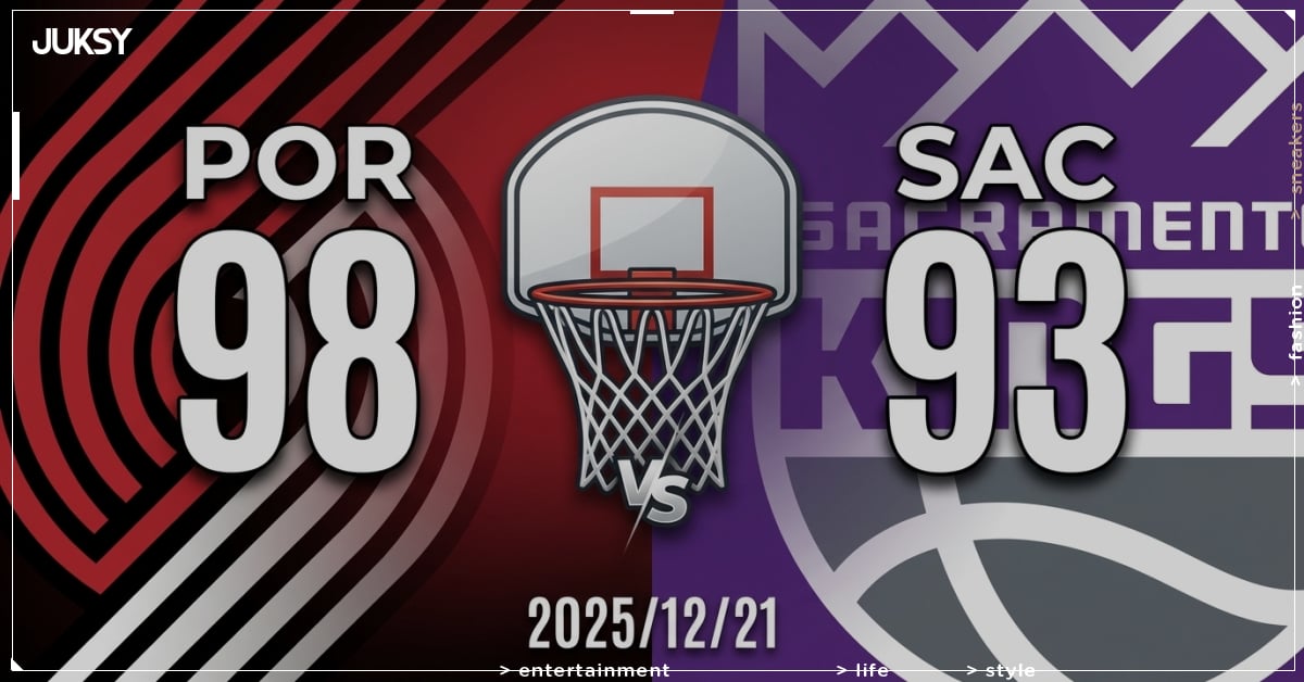 [2025/12/21 拓荒者 @ 國王] Avdija雙十表現助陣 拓荒者客場險勝國王