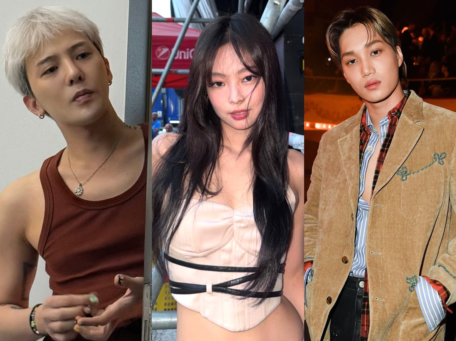 MMA／Jennie 舞台歌詞提「前任」露微妙表情！與 GD 、Kai 同場現身引爆熱議！