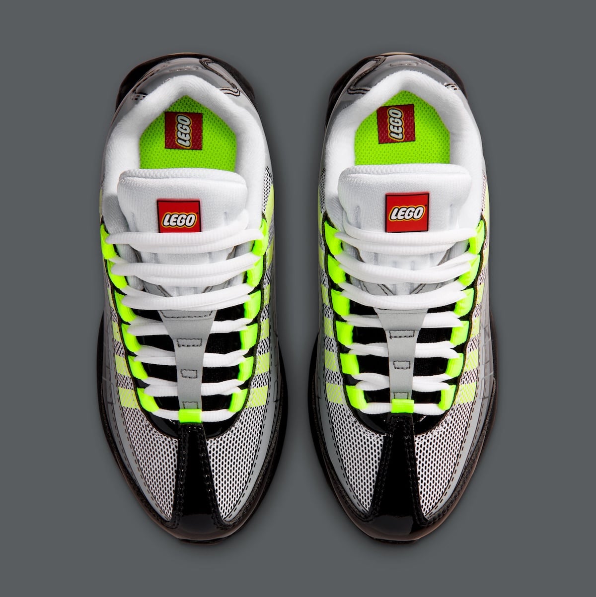 LEGO x Nike Air Max 95 正式曝光！經典螢光綠＋樂高標誌注入太欠收藏！