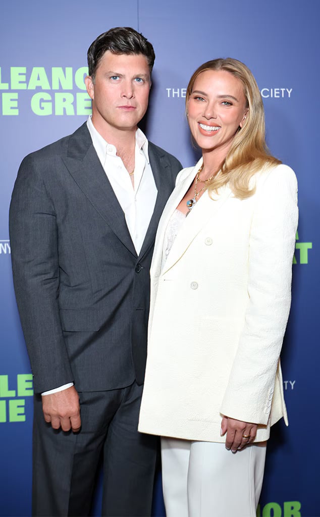 史嘉蕾喬韓森 Scarlett Johansson 被老公出賣！柯林喬斯特被迫念地獄笑話：「老婆生完後我每晚都想吃牛肉！」