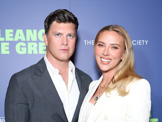 史嘉蕾喬韓森 Scarlett Johansson 被老公出賣！柯林喬斯特被迫念地獄笑話：「老婆生完後我每晚都想吃牛肉！」