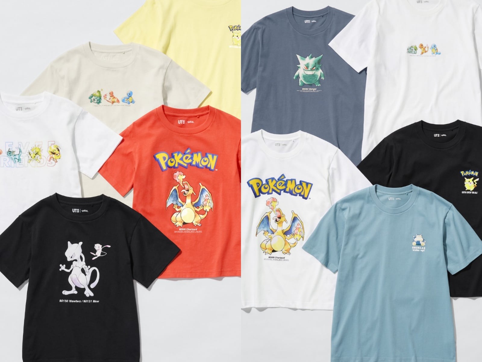 寶可夢 30 週年 UNIQLO UT 限定聯名系列曝光！初代水彩風格復刻，資深訓練家必收！
