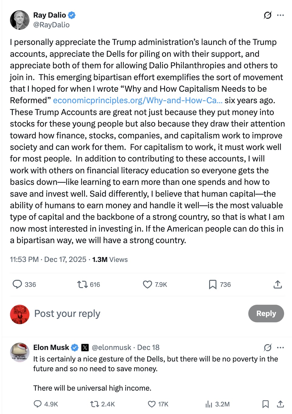 AI 時代全民高收入來臨？馬斯克預言：「未來不需存錢」