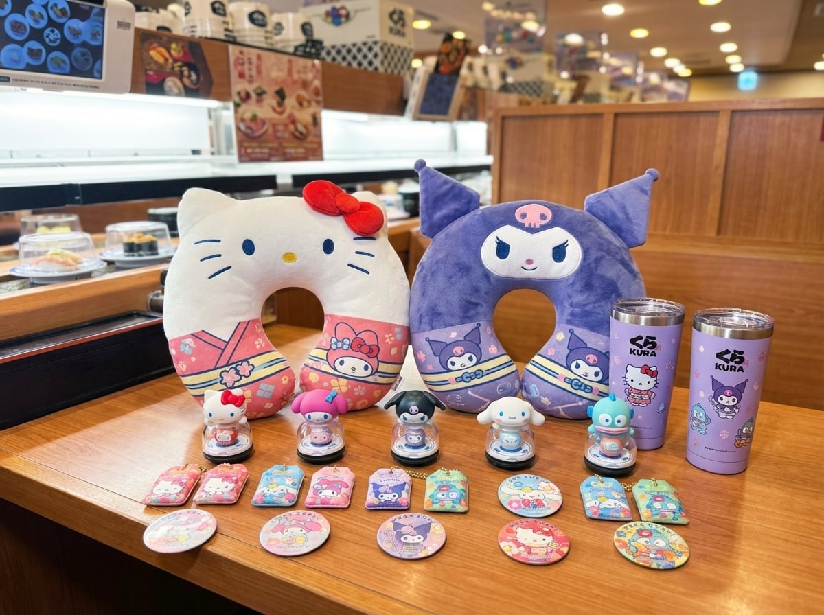 藏壽司三麗鷗聯名 15 款達摩扭蛋 12 月 26 日開搶！各式聯名商品重點一次看
