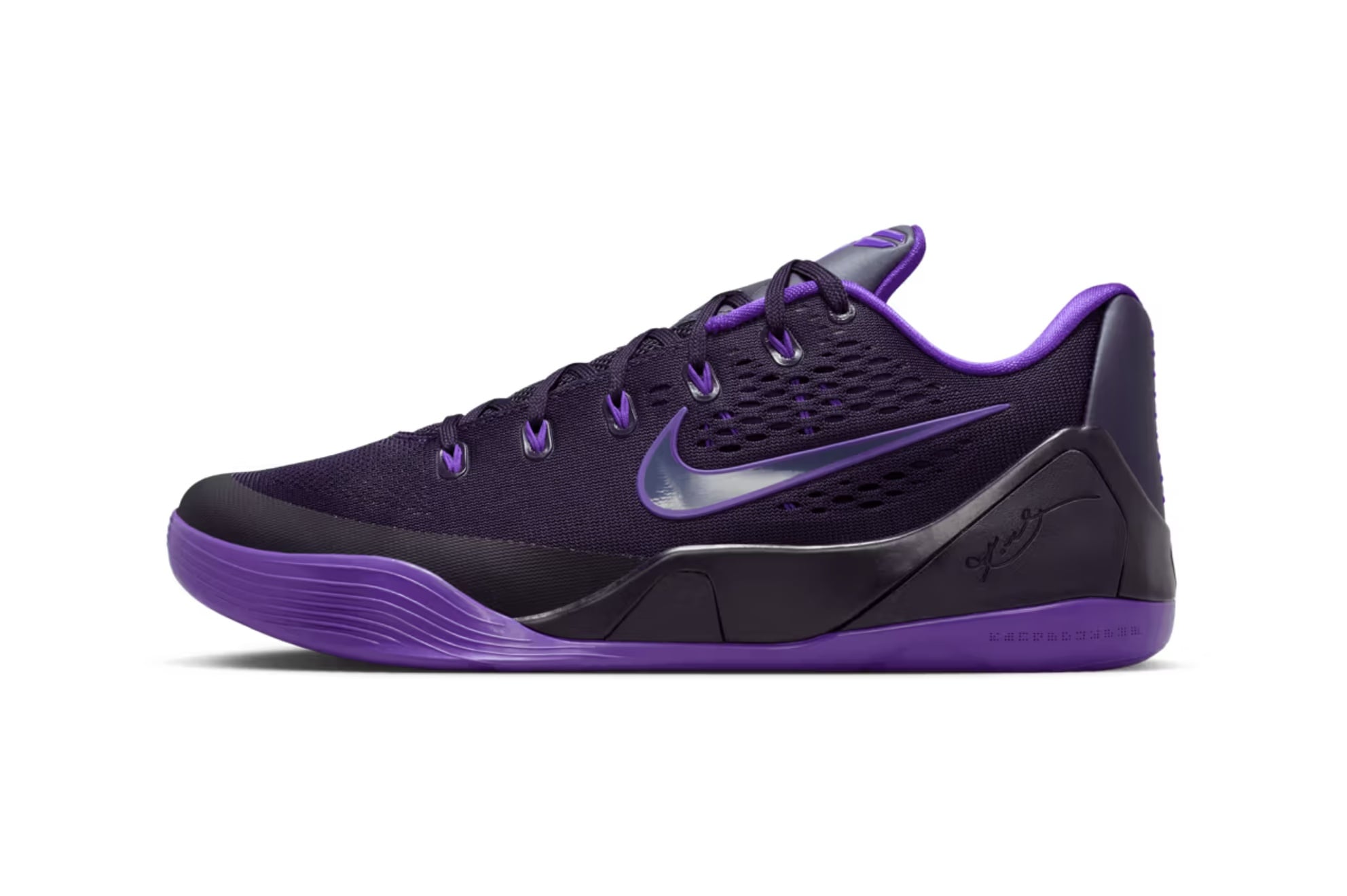Nike Kobe 9 EM Protro「Purple Dynasty」釋出搶先看！深紫色調霸氣纏繞鞋身！