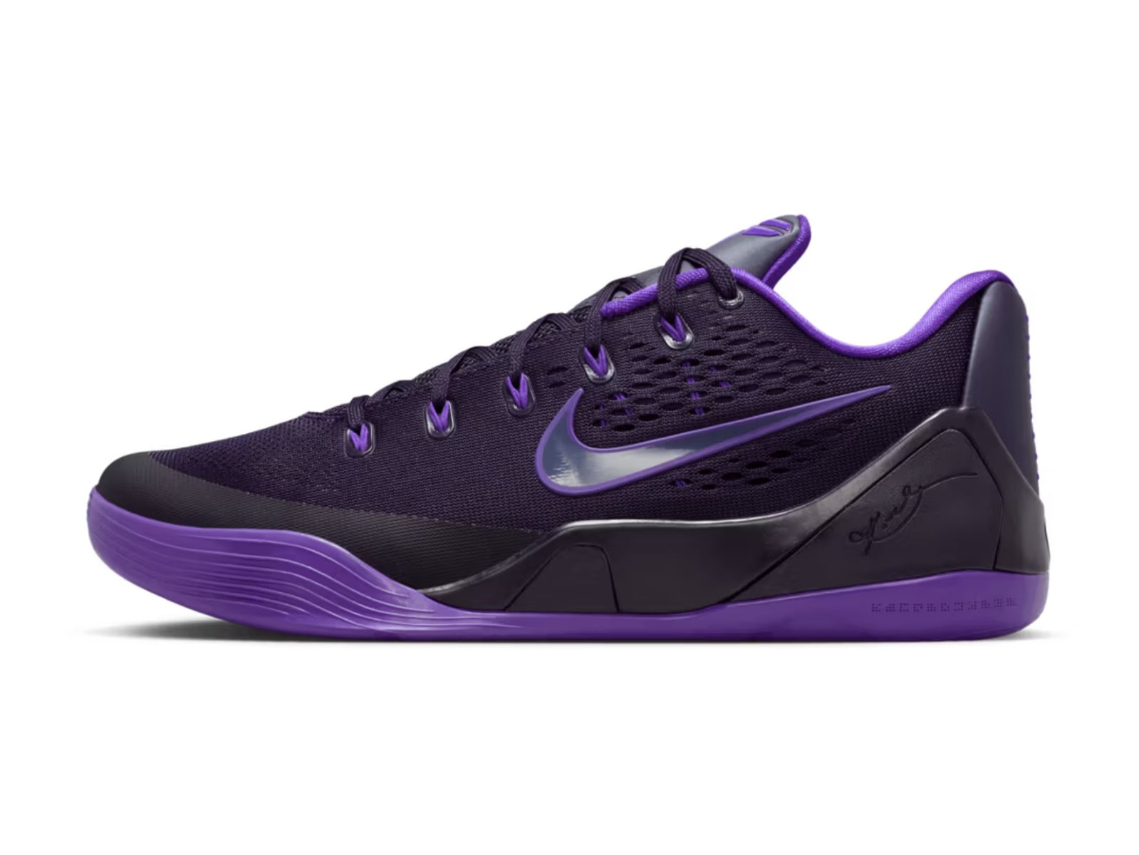 Nike Kobe 9 EM Protro「Purple Dynasty」釋出搶先看！深紫色調霸氣纏繞鞋身！