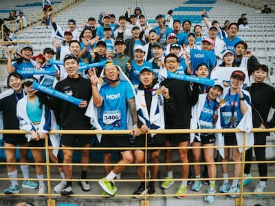 Together We Fly Higher 熱血時刻！ 玖壹壹洋蔥、健志年度馬拉松賽事順利完賽 HOKA 裝備助力 雙雙刷新個人最佳成績