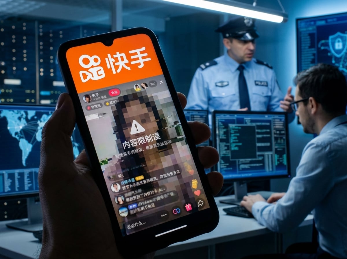 快手遭黑產攻擊直播間驚現色情內容 緊急修復並報警處理
