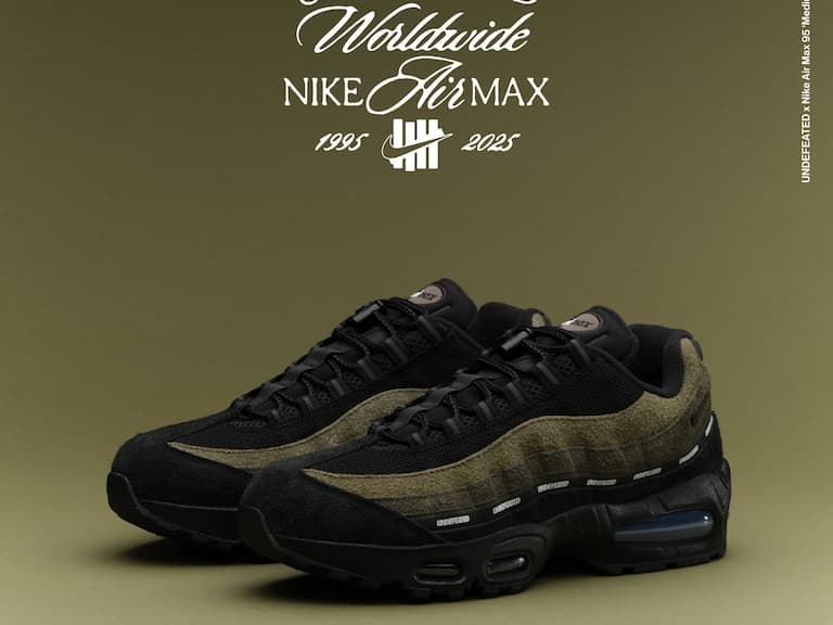 UNDEFEATED × Nike Air Max 95「Medium Olive」台灣發售情報公開！限量 2000 雙的年末大魔王！