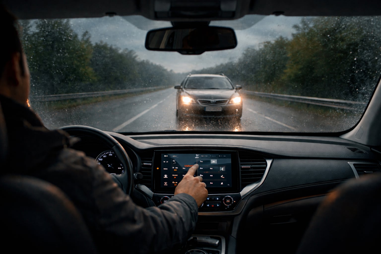 觸控螢幕讓駕駛準確度暴跌 58%！最新研究揭開車分心真相！