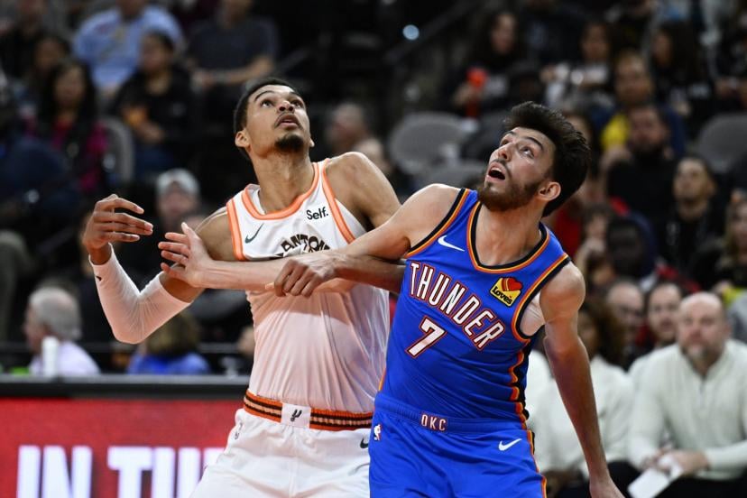 NBA／Wembanyama 談與 Chet Holmgren 競爭：「他跟我之間沒有可比性。」