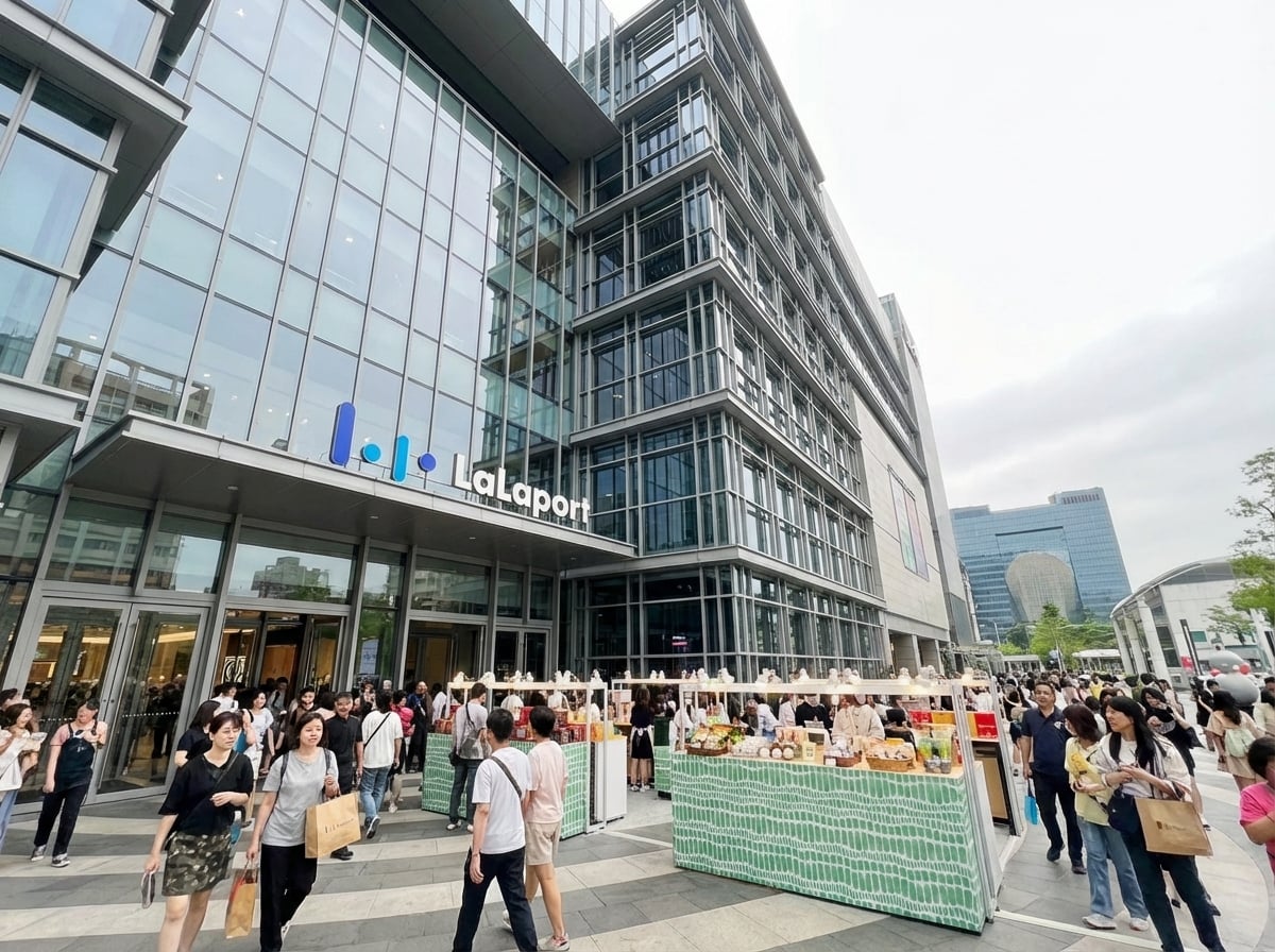 南港LaLaport開幕不到一年狂登頂！7489筆網路聲量秒殺裕隆城、台南DREAM PLAZA，300家專櫃引爆話題！