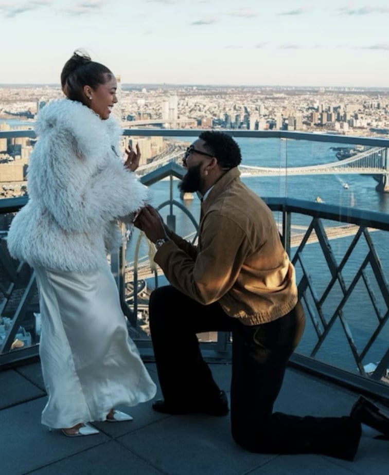 NBA 球星卡爾安東尼唐斯 Karl-Anthony Towns 浪漫求婚成功！交往五年女友喬丁伍茲訂婚聖誕節！