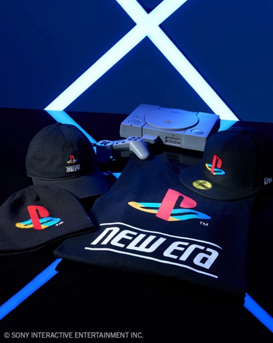 NEW ERA 推出 PlayStation 30 週年紀念聯名系列!融入「△○×□」按鍵與經典 Logo 太有誠意