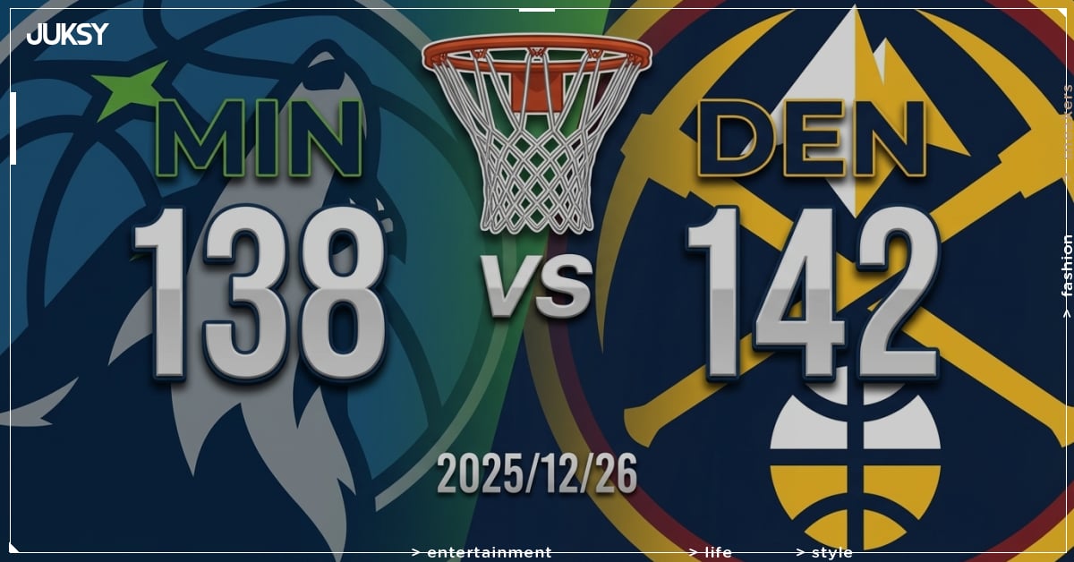 [2025/12/26 灰狼 @ 金塊] Jokić狂轟56分大三元 金塊延長賽驚險擊退灰狼