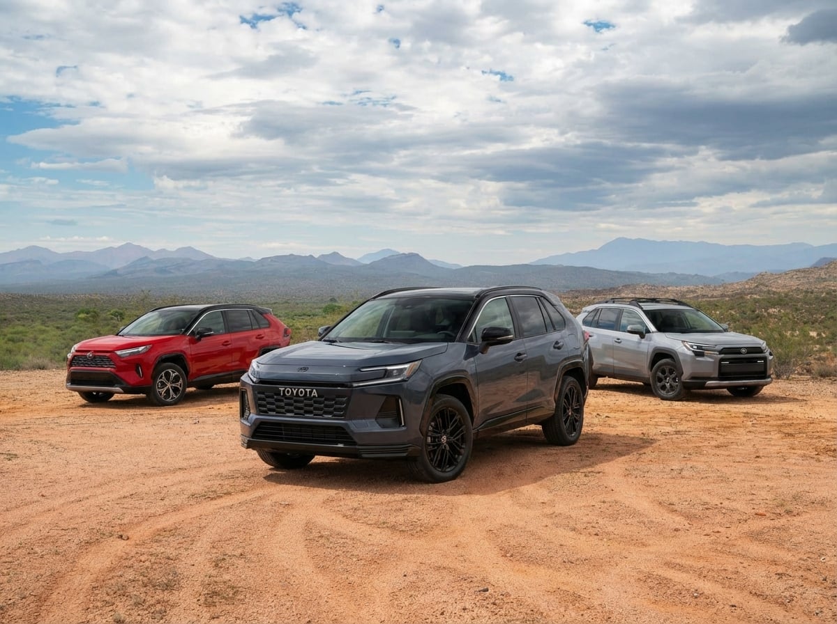 Toyota RAV4 第六代預售開跑！三車型六編成陣容完整公開！