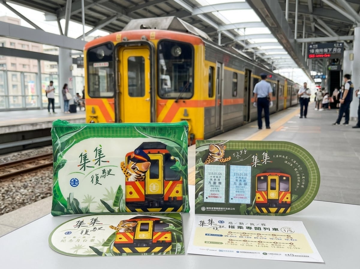 台鐵集集線明年 1 月 5 日復駛！399 元限量大禮包搶先體驗彩繪列車！