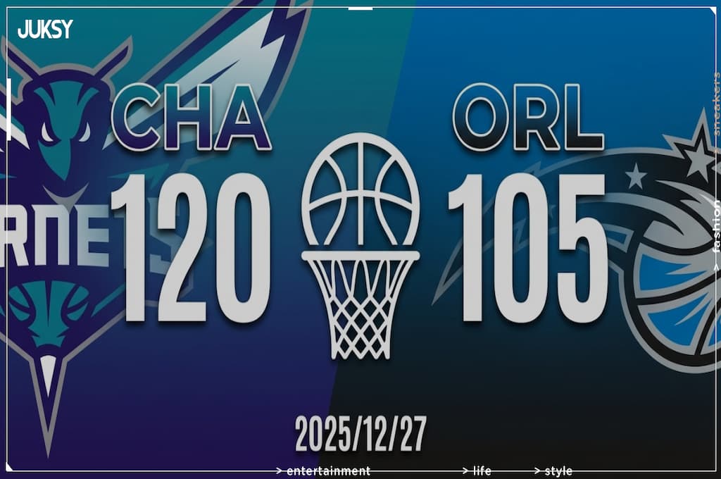 [2025/12/27 黃蜂 @ 魔術] LaMelo Ball攻下22分 黃蜂客場大勝魔術15分