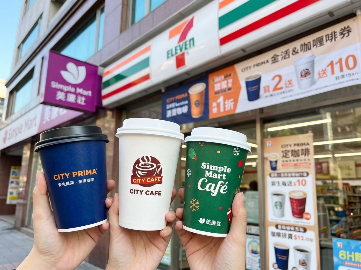 2025 歲末跨年超商咖啡優惠懶人包！7-11第二杯 10 元、美廉社買 2 送 3⋯！
