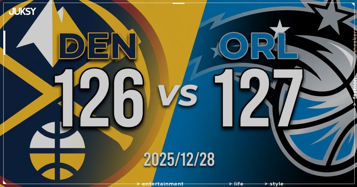 [2025/12/28 金塊 @ 魔術] Anthony Black狂砍38分 魔術主場驚險1分力克金塊