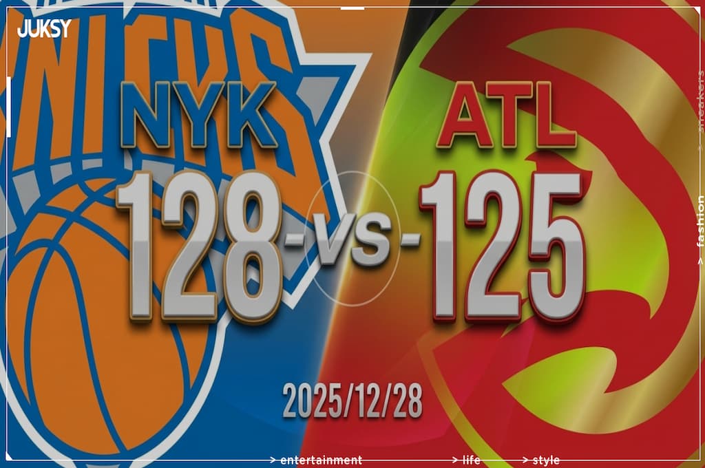 [2025/12/28 尼克 @ 老鷹] Towns轟36分16籃板 尼克客場險勝老鷹3分