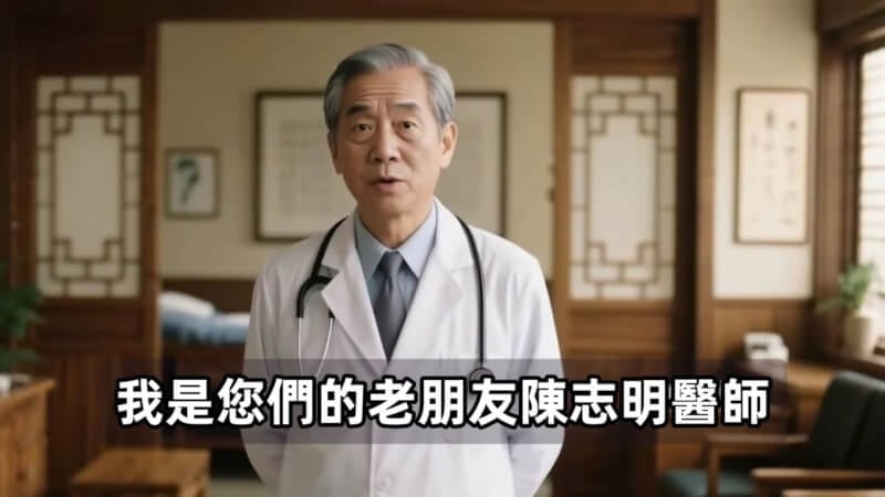 陳志明醫師 YT 瀏覽次數破 15 萬！證實為 AI 生成假人全網嚇瘋！