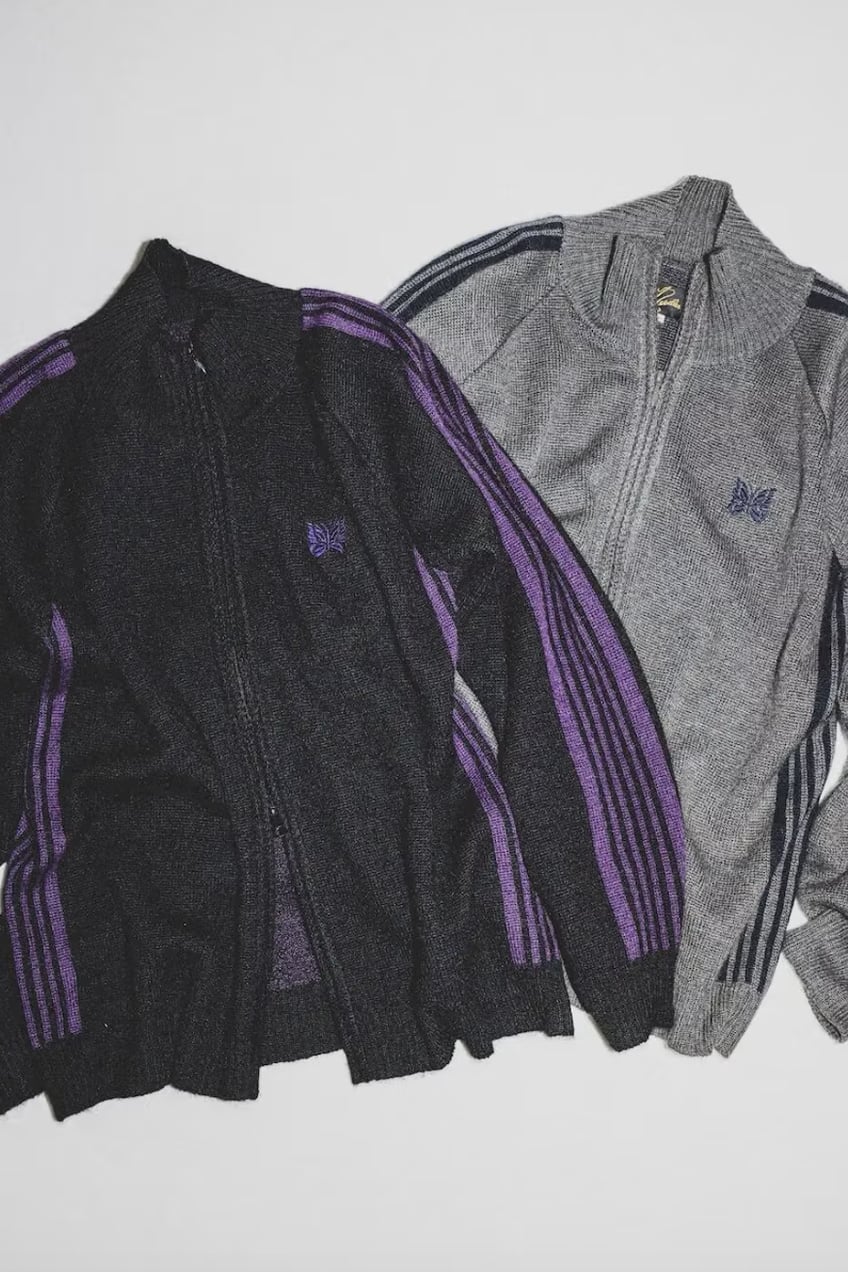 NEEDLES × BEAMS 聯名炸裂！馬海毛運動外套變身高級針織單品⋯3 款配色一次看！