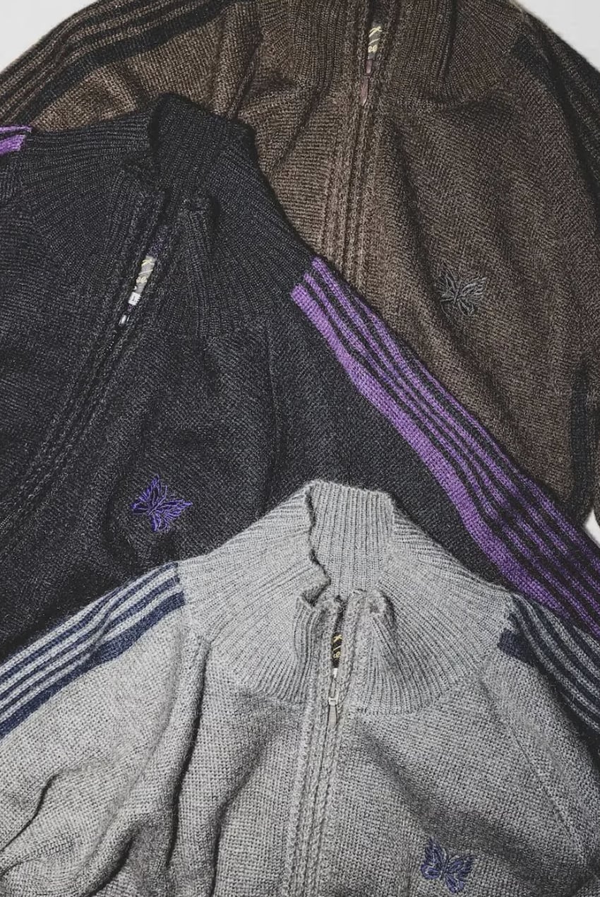 NEEDLES × BEAMS 聯名炸裂！馬海毛運動外套變身高級針織單品⋯3 款配色一次看！
