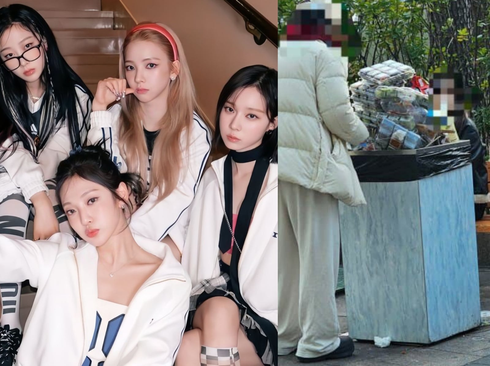 aespa 逆應援遭批廉價！粉絲不滿內容物過於簡約，棄置垃圾桶畫面曝光！
